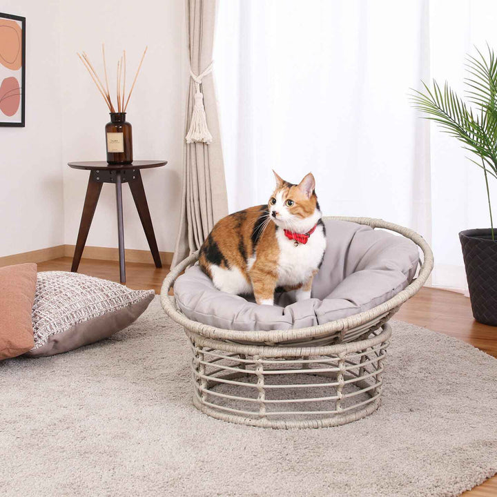 ラタン調デザインの猫用インテリア【Resort Style（リゾートスタイル）】のご紹介です。